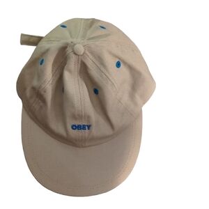 Obey ClothingJumbled Bars 6 Panel Hat - Khaki OSFM
